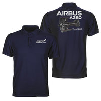 Thumbnail for Airbus A380 & Trent 900 Engine Designed Double Side Polo T-Shirts