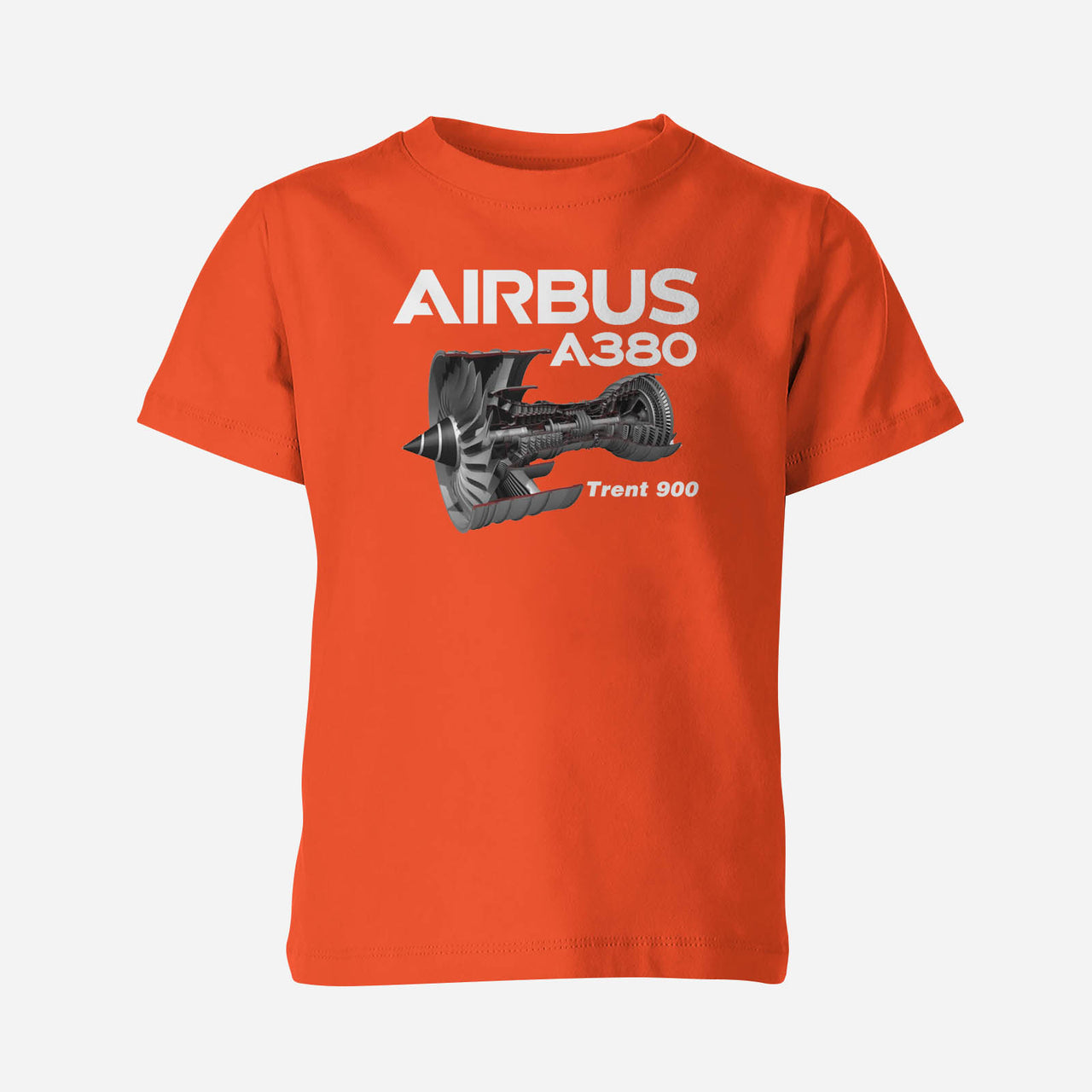 Airbus A380 & Trent 900 Engine Designed Children T-Shirts