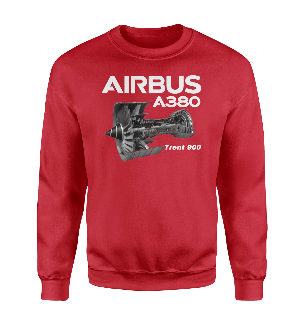 Airbus A380 & Trent 900 Engine Designed Sweatshirts