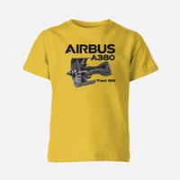 Thumbnail for Airbus A380 & Trent 900 Engine Designed Children T-Shirts