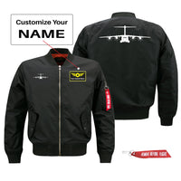 Thumbnail for Airbus A400M Silhouette Designed Pilot Jackets (Customizable)