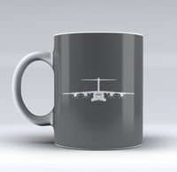 Thumbnail for Airbus A400M Silhouette Designed Mugs