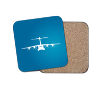 Thumbnail for Airbus A400M Silhouette Designed Coasters