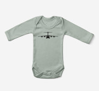 Thumbnail for Airbus A400M Silhouette Designed Baby Bodysuits