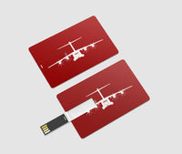 Thumbnail for Airbus A400M Silhouette Designed USB Cards