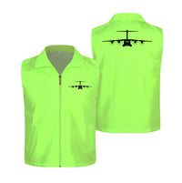 Thumbnail for Airbus A400M Silhouette Designed Thin Style Vests