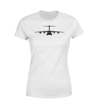 Thumbnail for Airbus A400M Silhouette Designed Women T-Shirts