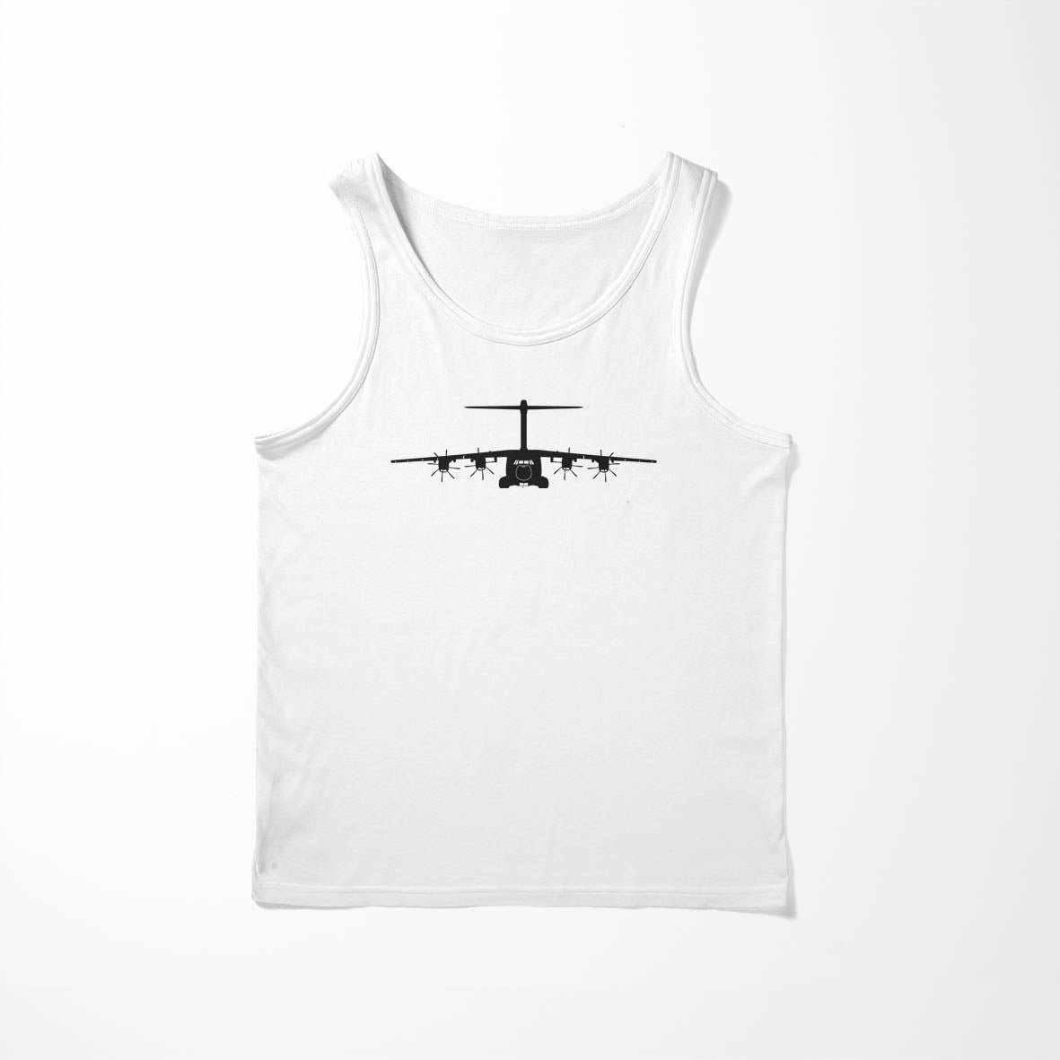 Airbus A400M Silhouette Designed Tank Tops
