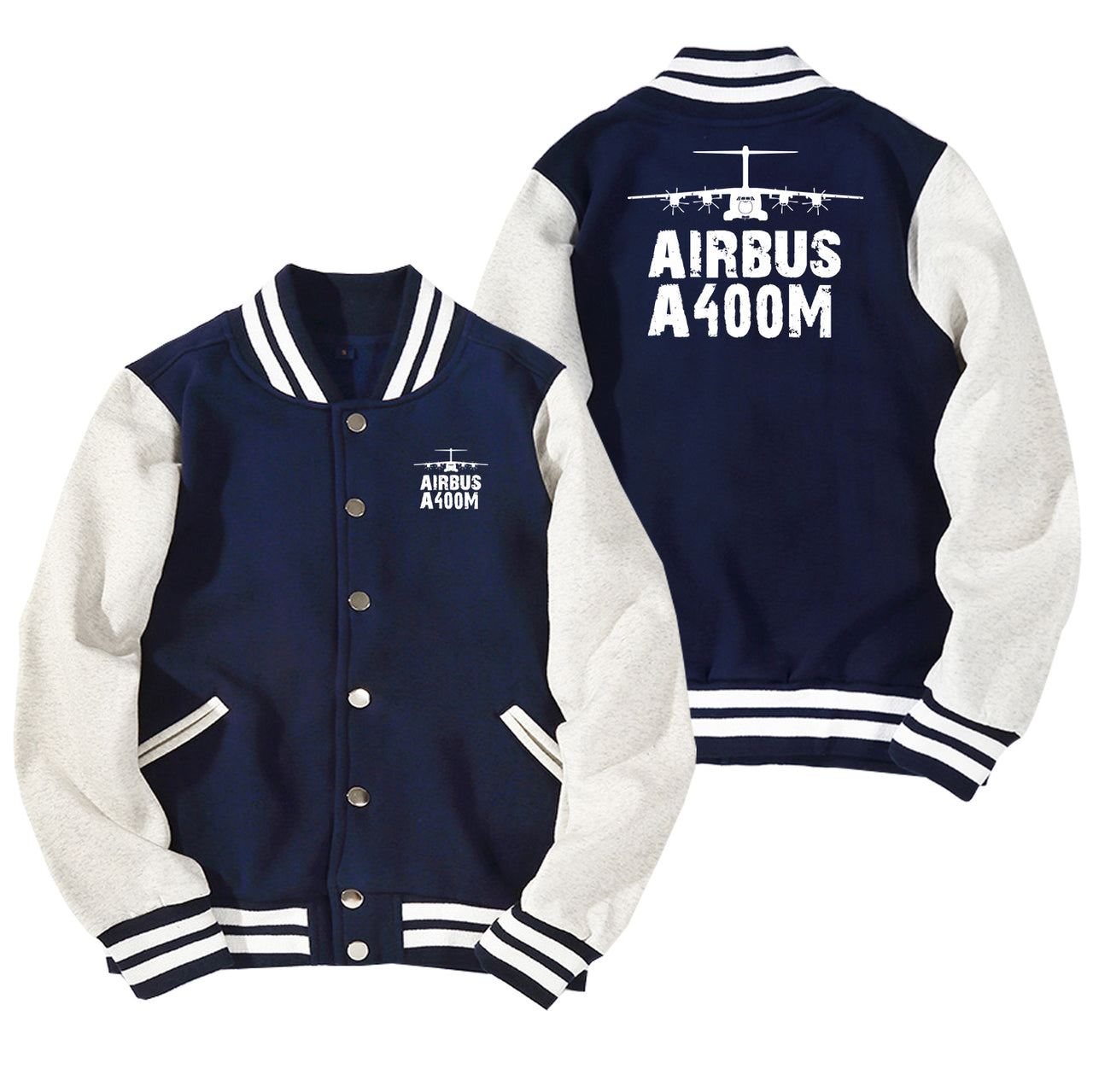 Airbus A400M & Plane Designed Baseball Style Jackets