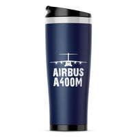 Thumbnail for Airbus A400M & Plane Designed Stainless Steel Travel Mugs
