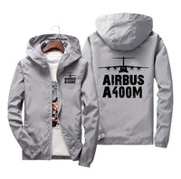 Thumbnail for Airbus A400M & Plane Designed Windbreaker Jackets