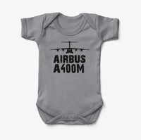 Thumbnail for Airbus A400M & Plane Designed Baby Bodysuits