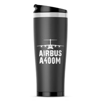 Thumbnail for Airbus A400M & Plane Designed Stainless Steel Travel Mugs