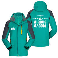 Thumbnail for Airbus A400M & Plane Designed Thick Skiing Jackets