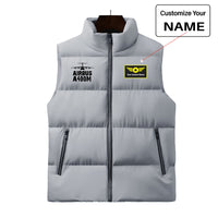 Thumbnail for Airbus A400M & Plane Designed Puffy Vests