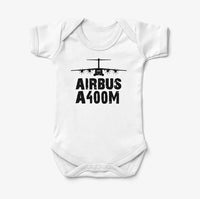Thumbnail for Airbus A400M & Plane Designed Baby Bodysuits