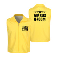 Thumbnail for Airbus A400M & Plane Designed Thin Style Vests
