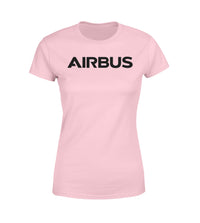 Thumbnail for Airbus Text Designed Women T-Shirts