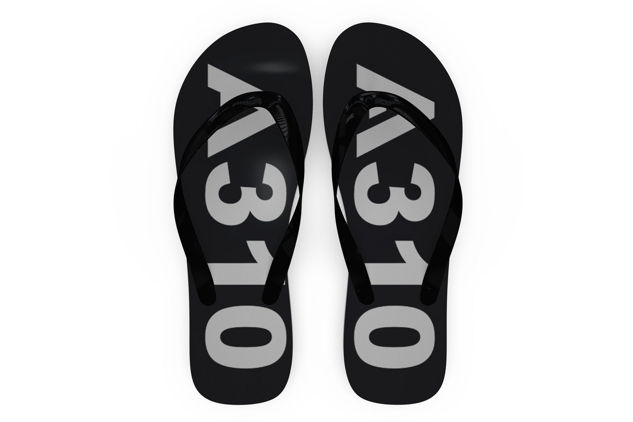 Airbus A310 Text Designed Slippers (Flip Flops)