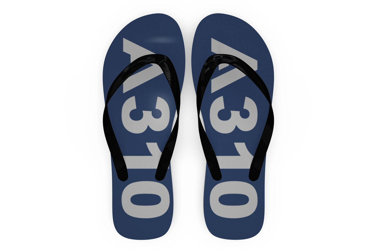 Airbus A310 Text Designed Slippers (Flip Flops)