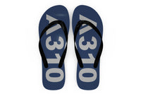 Thumbnail for Airbus A310 Text Designed Slippers (Flip Flops)