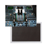 Thumbnail for Airbus A320 Cockpit Printed Magnet Pilot Eyes Store 
