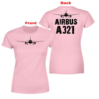 Thumbnail for Airbus A321 & Plane Designed Double-Side T-Shirts