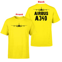 Thumbnail for Airbus A340 & Plane Designed Double-Side T-Shirts