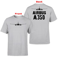 Thumbnail for Airbus A350 & Plane Designed Double-Side T-Shirts