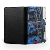 Thumbnail for Airbus A350 Cockpit Printed Passport & Travel Cases