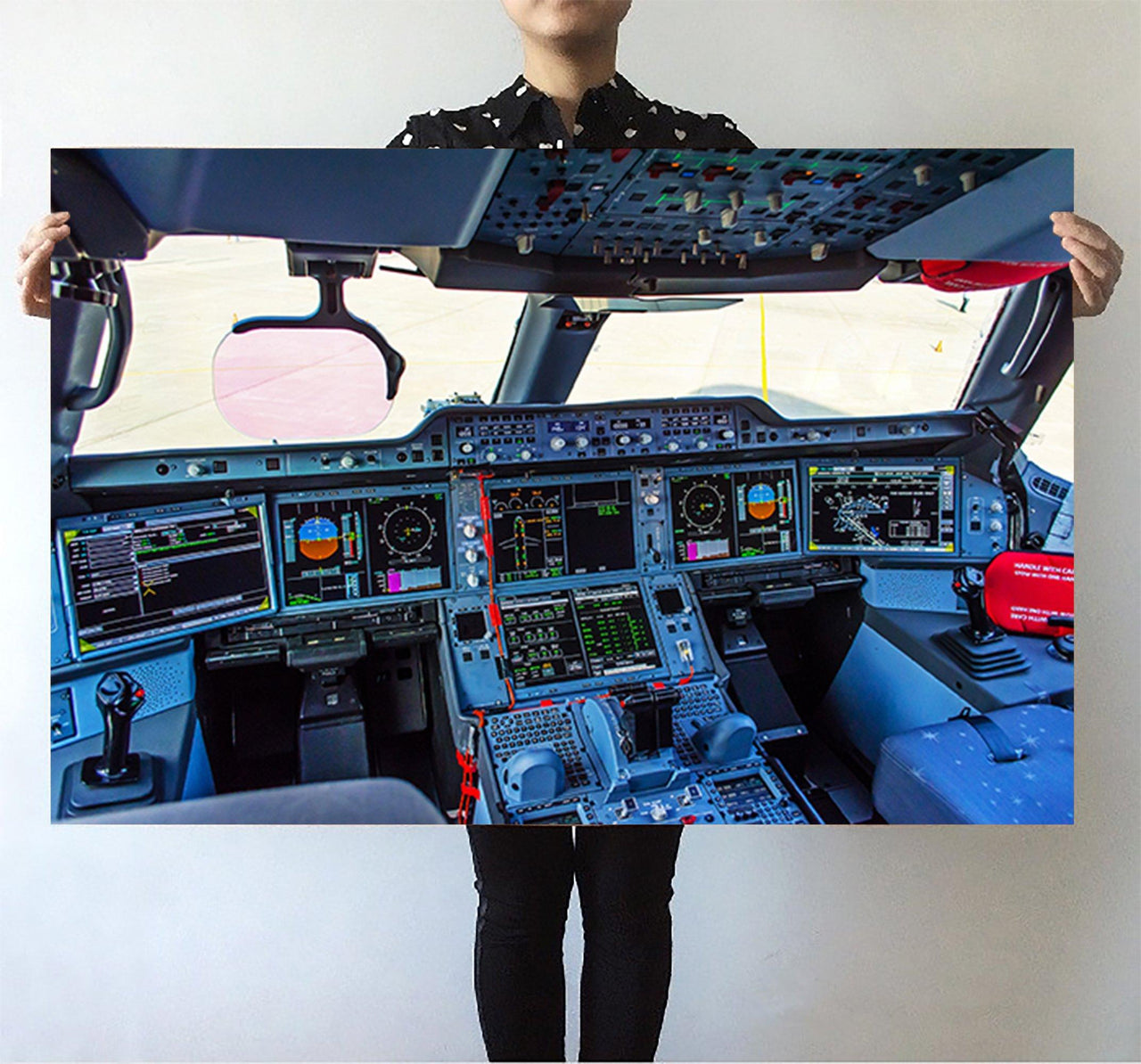 Airbus A350 Cockpit Printed Posters Aviation Shop 