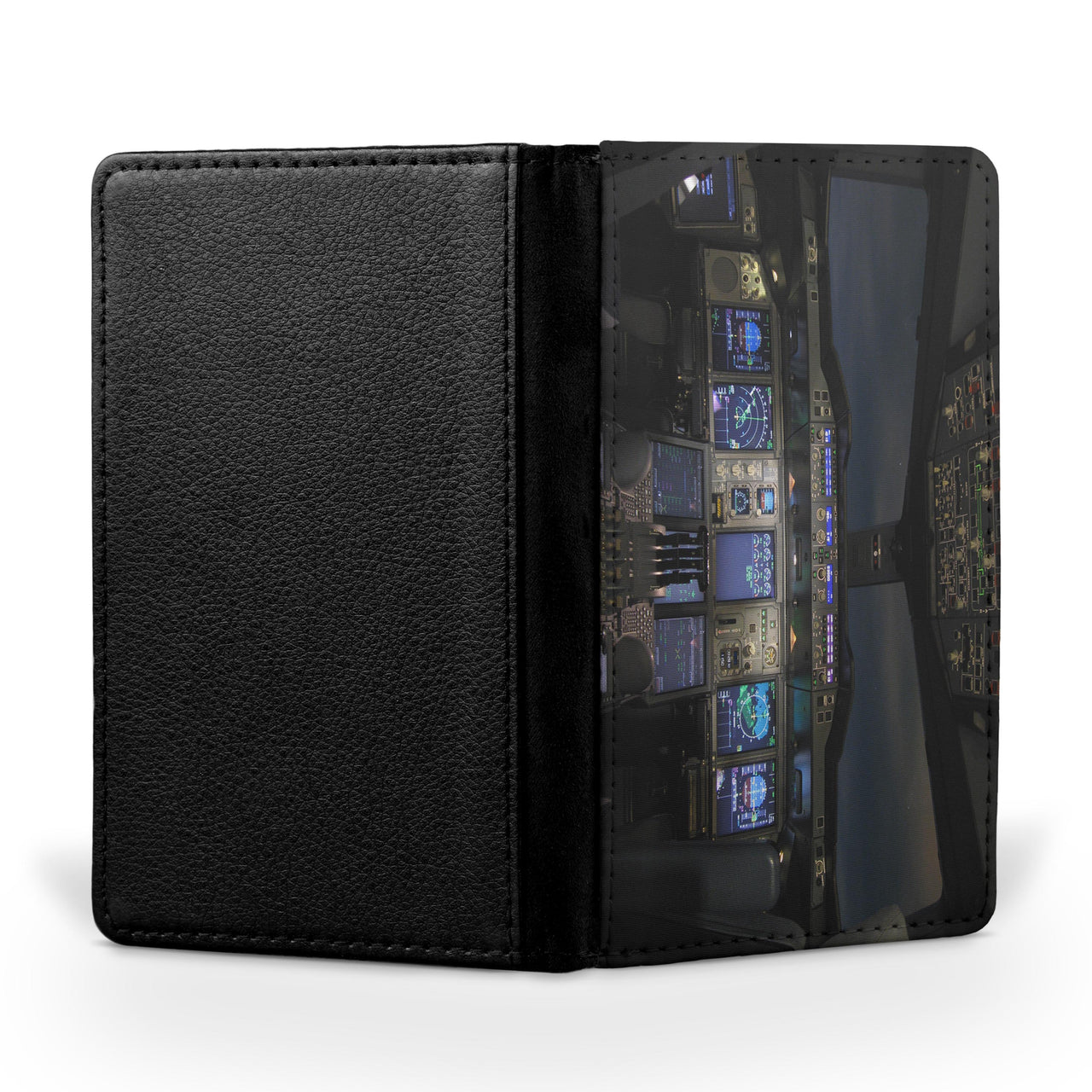 Airbus A380 Cockpit Printed Passport & Travel Cases