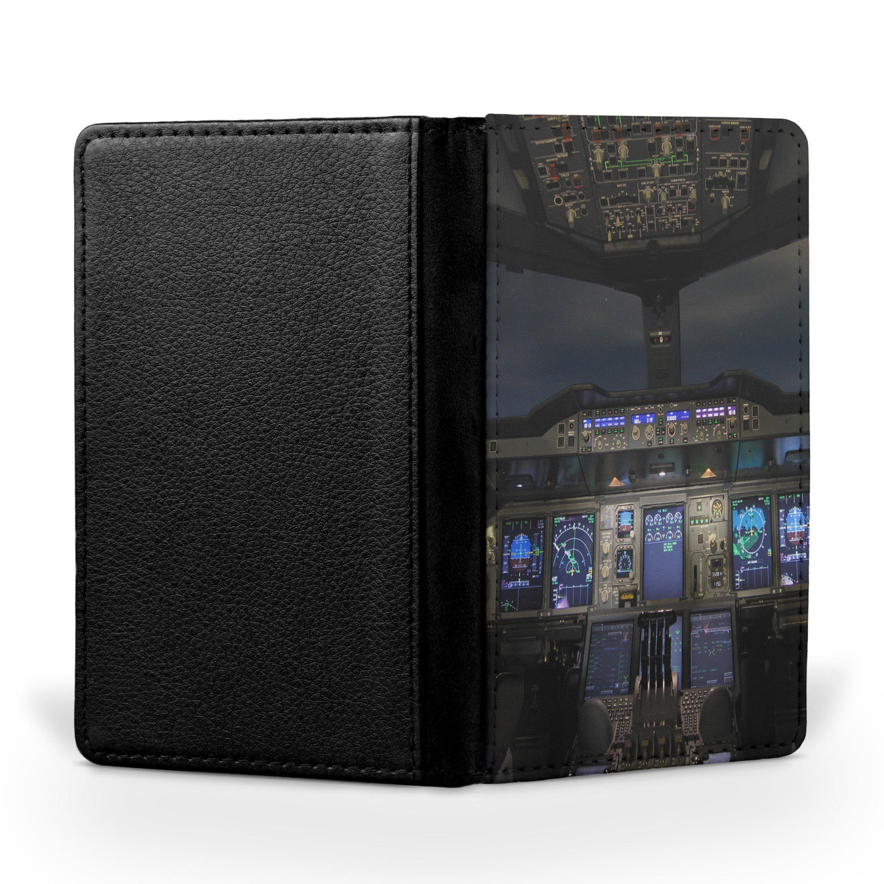 Airbus A380 Cockpit Printed Passport & Travel Cases
