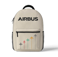 Thumbnail for Airbus & Text Designed 3D Backpacks