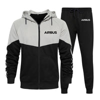 Thumbnail for Airbus & Text Designed Colourful Z. Hoodies & Sweatpants