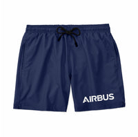 Thumbnail for Airbus & Text Designed Swim Trunks & Shorts