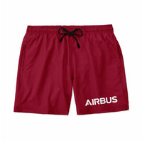 Thumbnail for Airbus & Text Designed Swim Trunks & Shorts