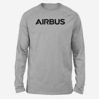 Thumbnail for Airbus & Text Designed Long-Sleeve T-Shirts