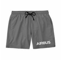 Thumbnail for Airbus & Text Designed Swim Trunks & Shorts