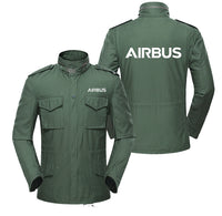 Thumbnail for Airbus & Text Designed Military Coats