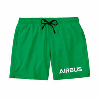 Thumbnail for Airbus & Text Designed Swim Trunks & Shorts