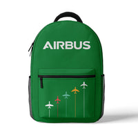 Thumbnail for Airbus & Text Designed 3D Backpacks