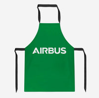 Thumbnail for Airbus & Text Designed Kitchen Aprons