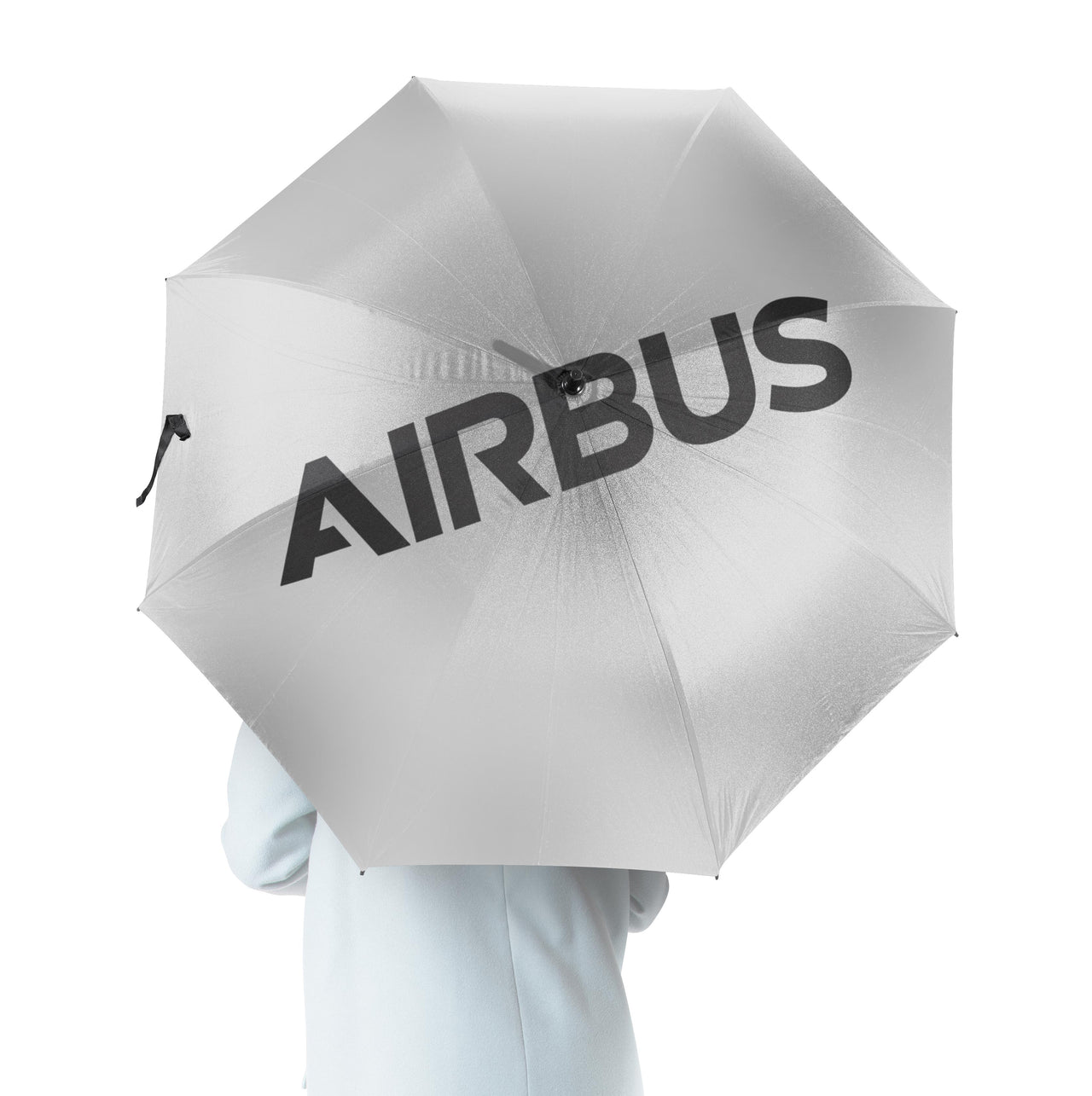 Airbus & Text Designed Umbrella