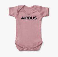 Thumbnail for Airbus & Text Designed Baby Bodysuits