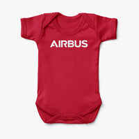 Thumbnail for Airbus & Text Designed Baby Bodysuits
