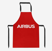Thumbnail for Airbus & Text Designed Kitchen Aprons