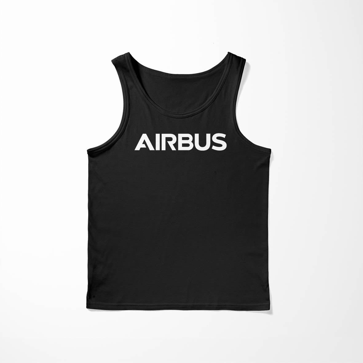 Airbus & Text Designed Tank Tops