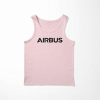 Thumbnail for Airbus & Text Designed Tank Tops