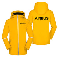 Thumbnail for Airbus & Text Designed Rain Coats & Jackets
